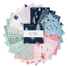Forest Village Charm Pack by Little Forest Atelier for Riley Blake Designs