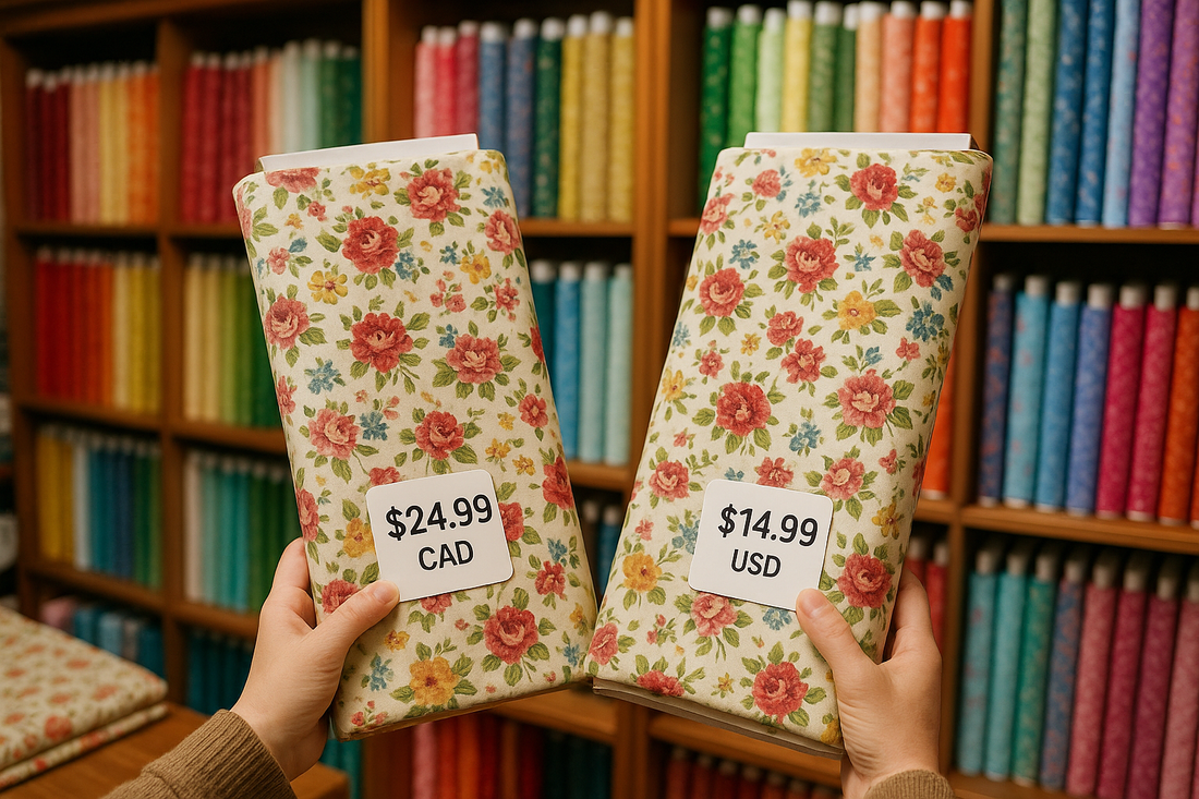 Why Are Quilting Supplies More Expensive in Canada Than the USA