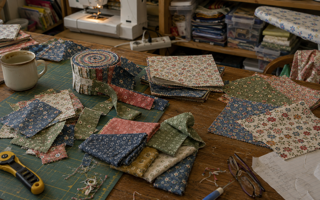 Charm Packs vs Jelly Rolls vs Layer Cakes vs Fat Quarters: Which Precut Belongs in Your Quilt?