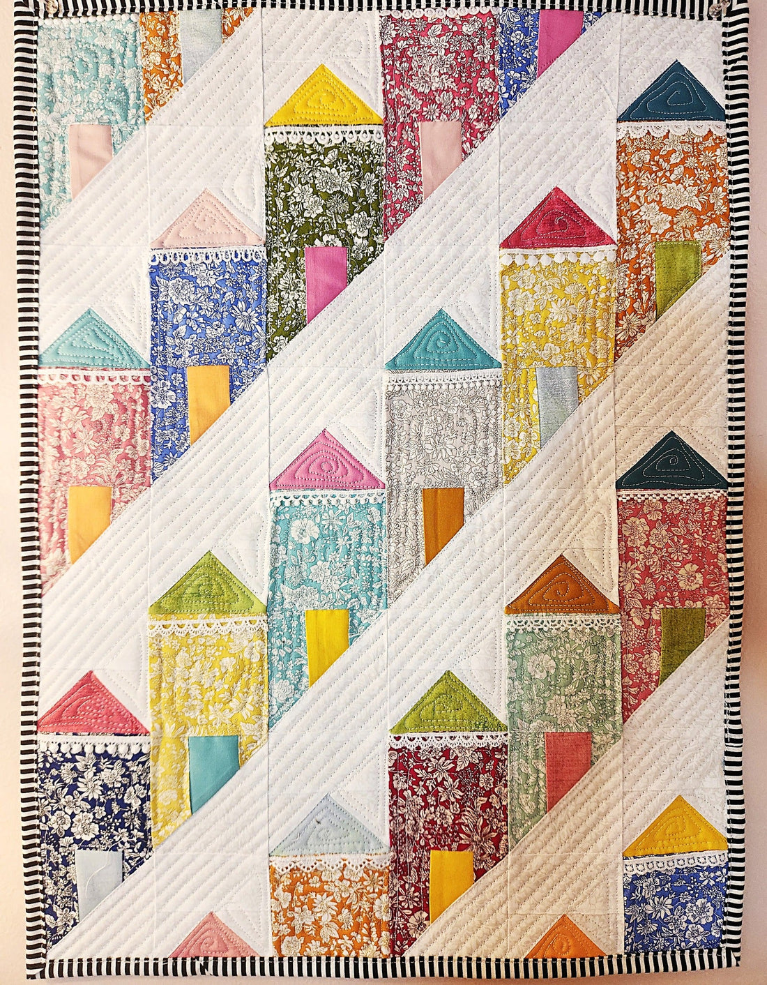 Free Motion Quilting on a Domestic Machine, Yes, You Can Do This