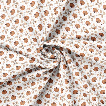 Pumpkins and Paws Fat Quarter Bundle By Camelot Fabrics (14 Fat Quarters)