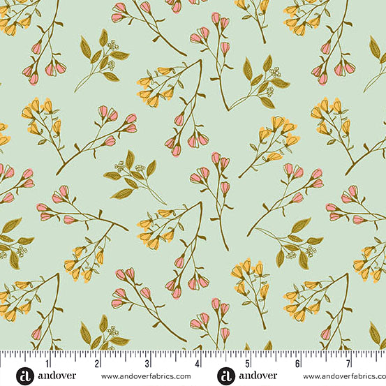 Meadow Walk 5 inch charm pack, Andover