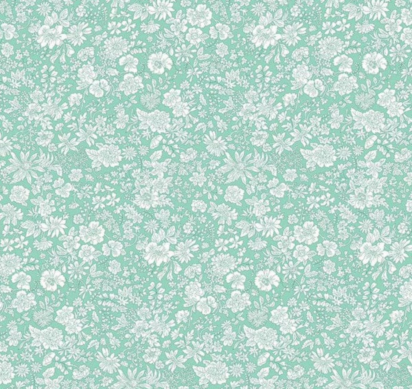 Emily Belle Soft Mint by Liberty of London by the 1/2 meter