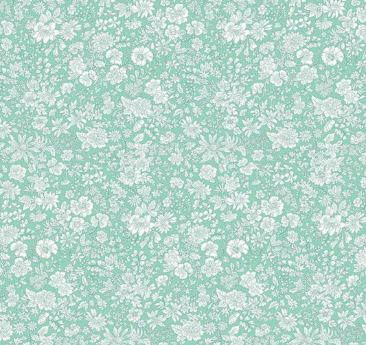 Emily Belle Soft Mint by Liberty of London by the 1/2 meter