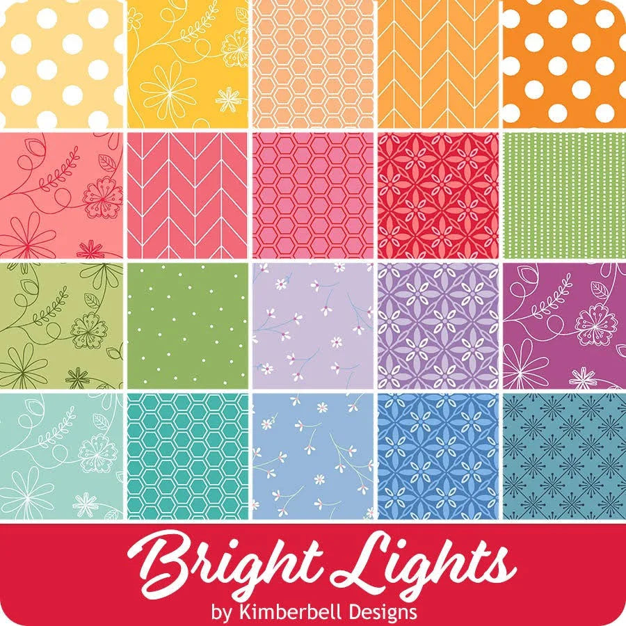 Kimberbell Bright Lights Charm Pack, Maywood Studio