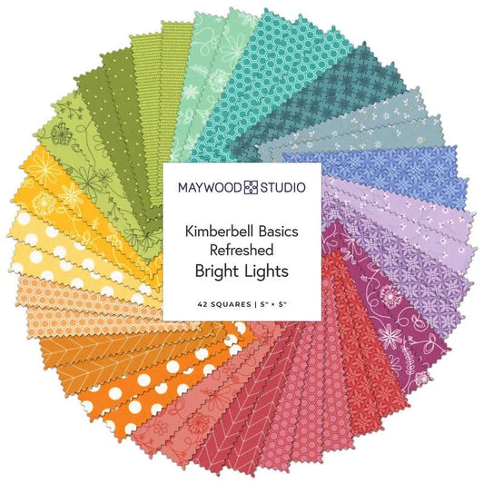 Kimberbell Bright Lights Charm Pack, Maywood Studio