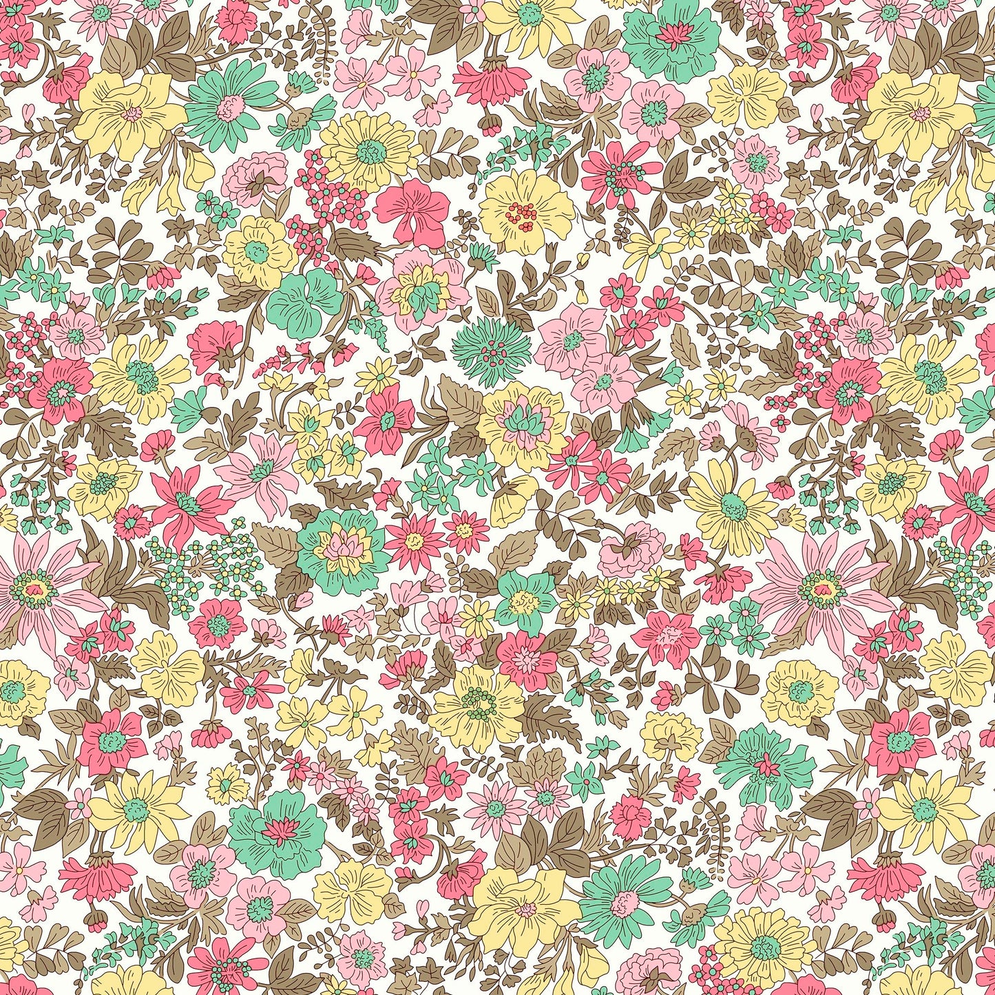 Emily Annabelle by Liberty Of London Fabric 10 Fat Quarters