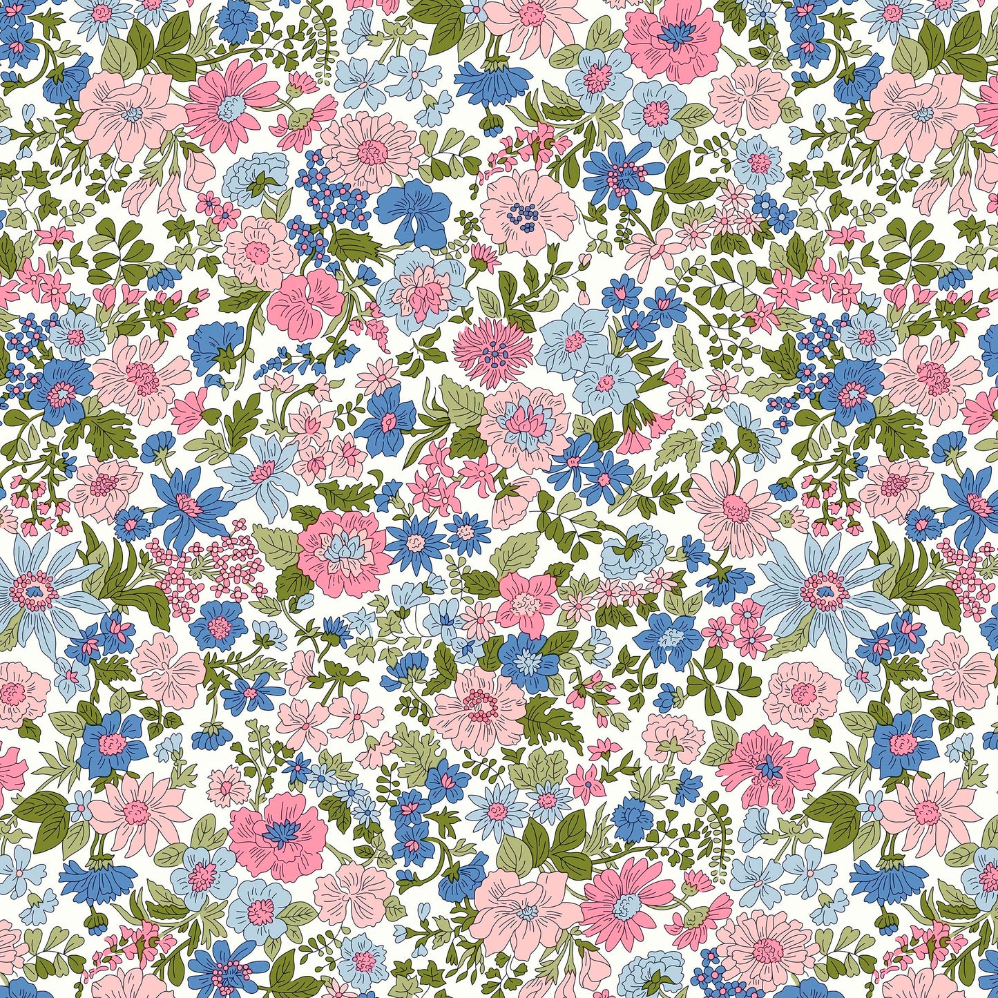 Emily Annabelle by Liberty Of London Fabric 10 Fat Quarters