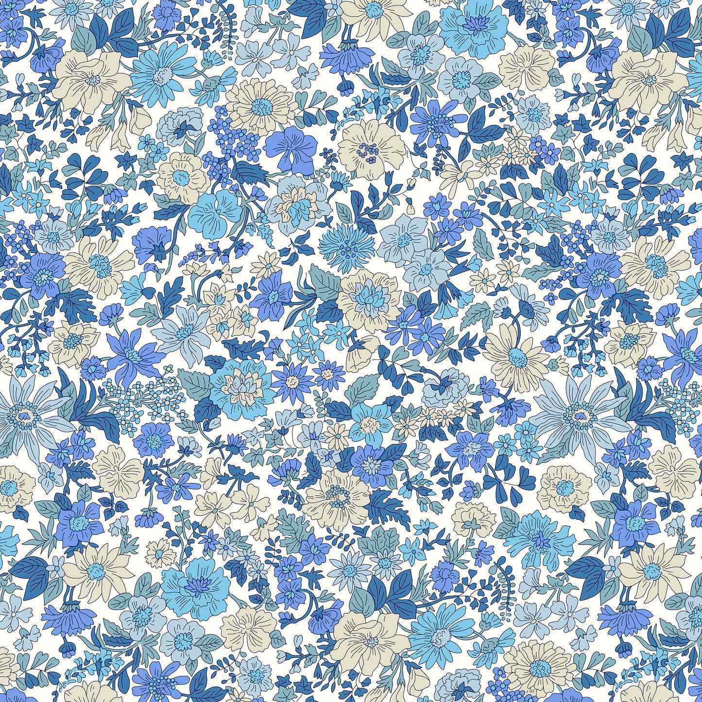 Emily Annabelle by Liberty Of London Fabric 10 Fat Quarters