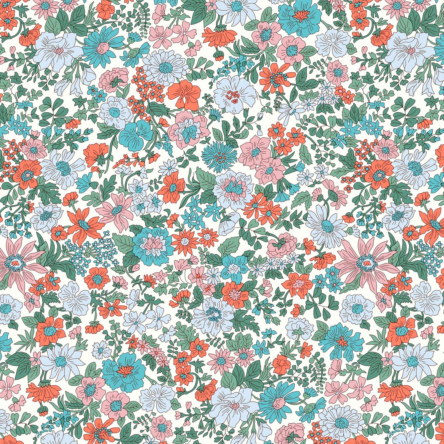 Emily Annabelle by Liberty Of London Fabric 10 Fat Quarters