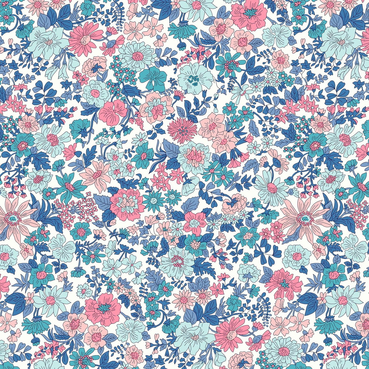 Emily Annabelle by Liberty Of London Fabric 10 Fat Quarters