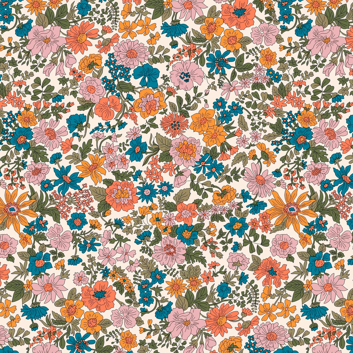 Emily Annabelle by Liberty Of London Fabric 10 Fat Quarters