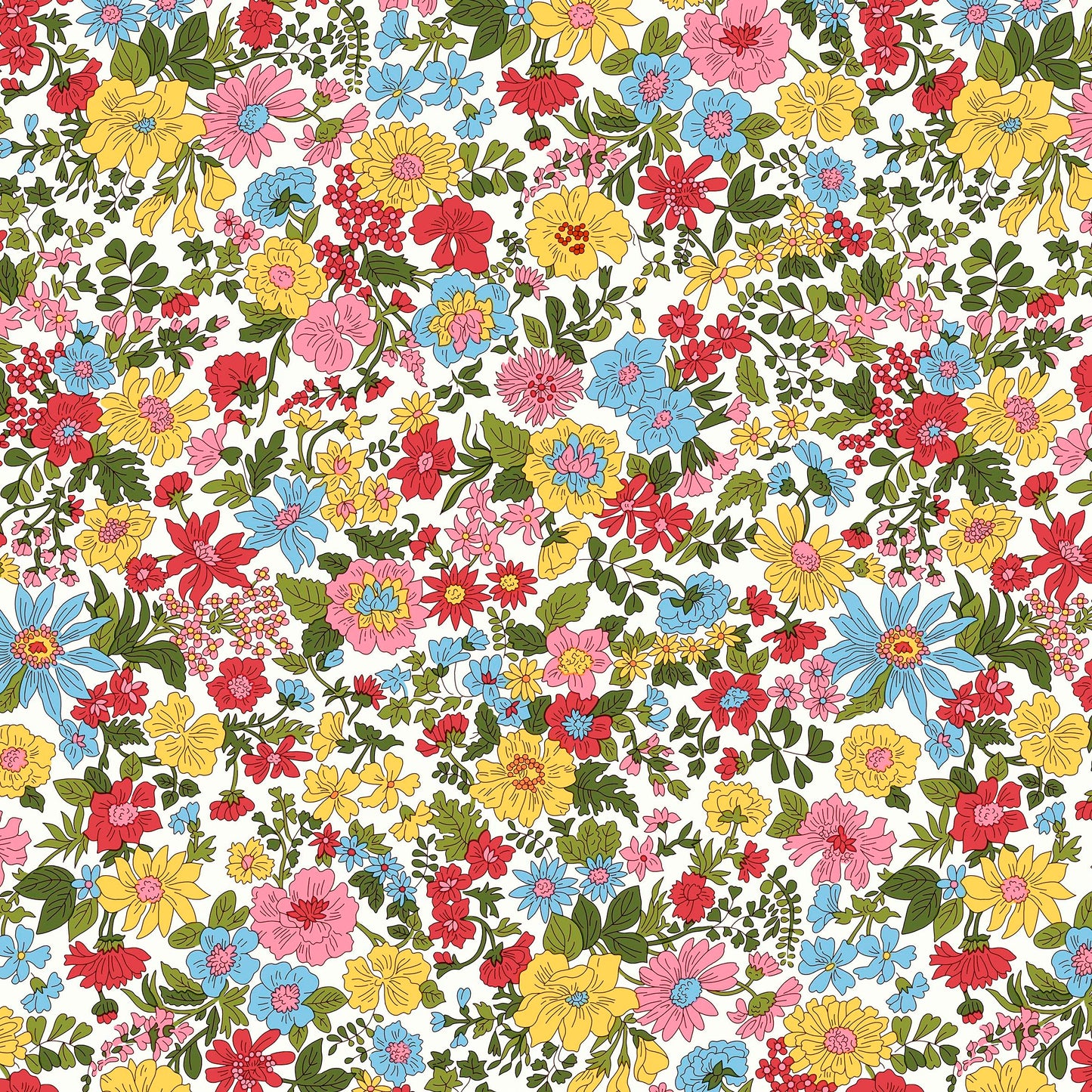 Emily Annabelle by Liberty Of London Fabric 10 Fat Quarters