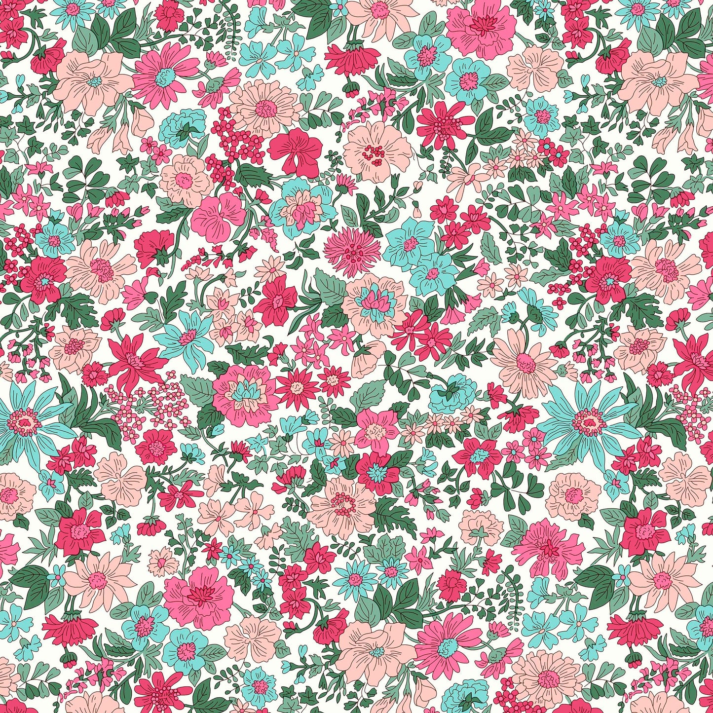 Emily Annabelle by Liberty Of London Fabric 10 Fat Quarters