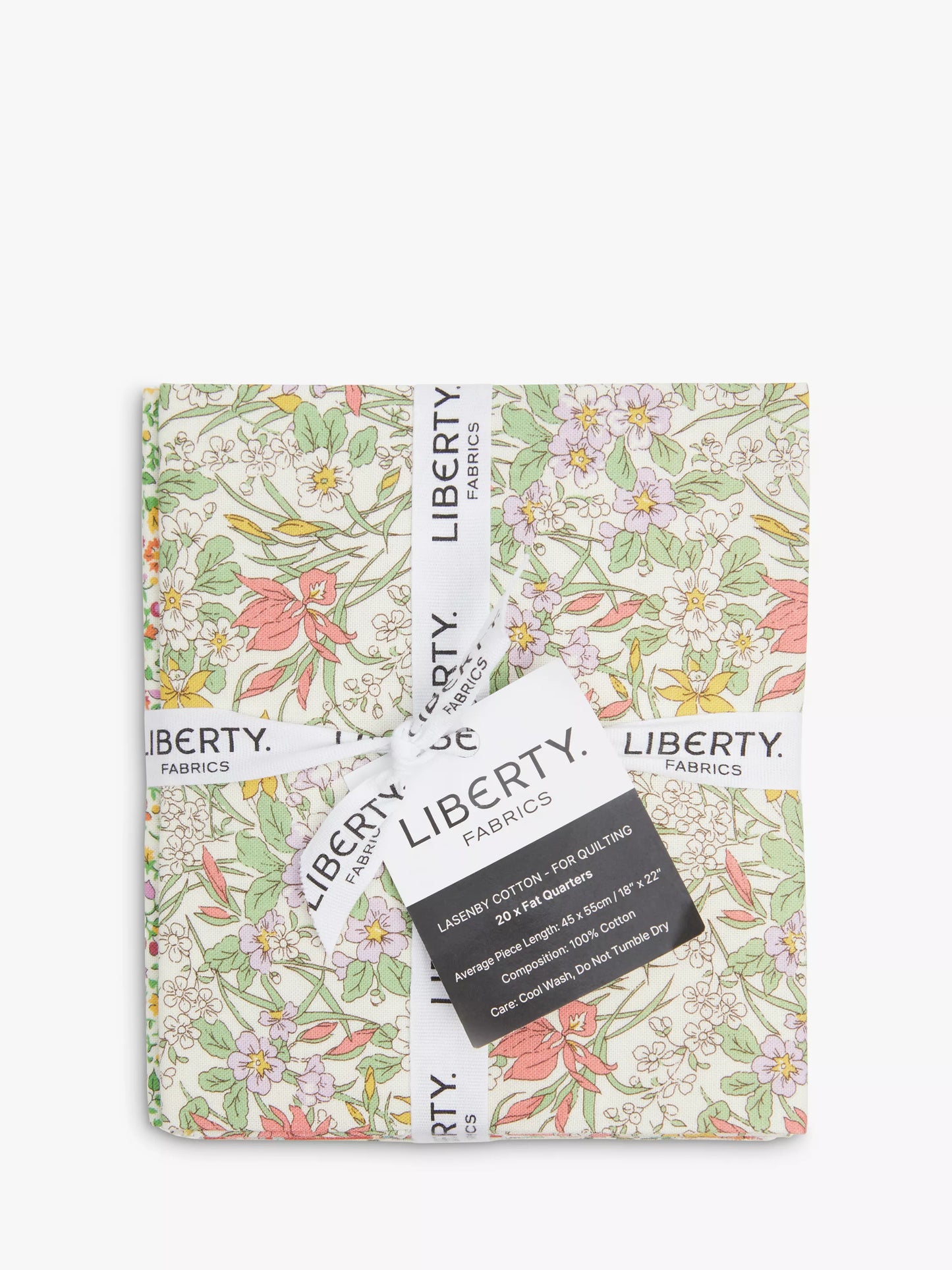 Everlasting by Liberty Of London Fabric 5 Fat Quarters Orange and Yellow