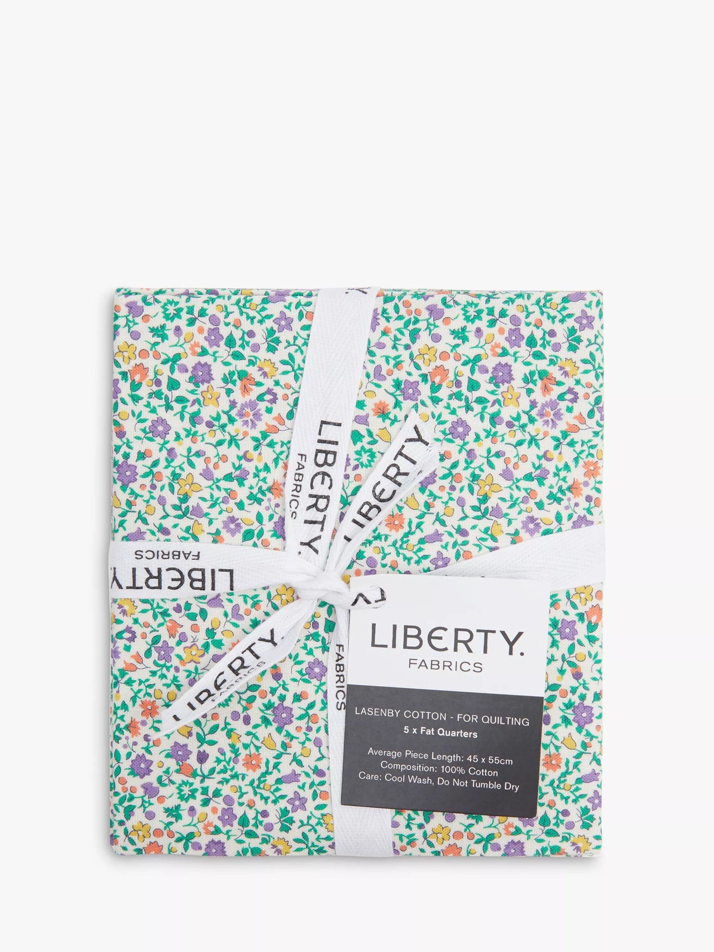 Everlasting by Liberty Of London Fabric 5  Fat Quarters Green