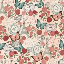 Fleurs and Flutter Fat Quarter Bundle By Camelot Fabrics (8 Fat Quarters)
