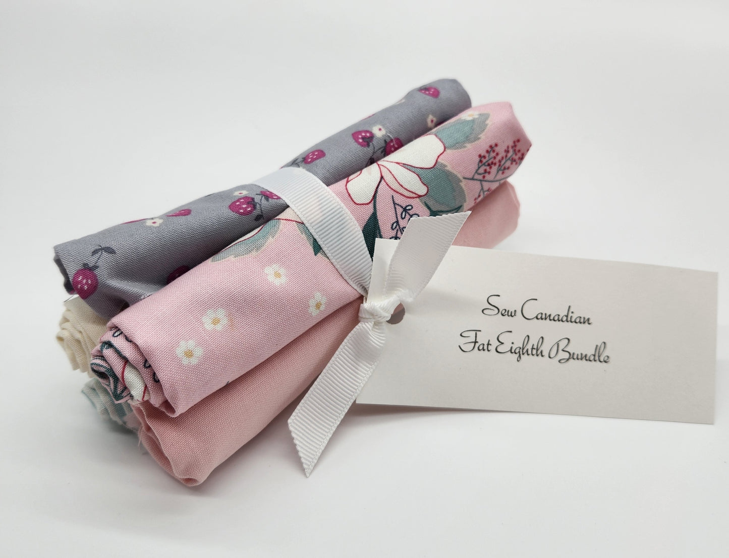 Spring Fat Eighth Bundle by Sew Canadian 5 Fat Eighths